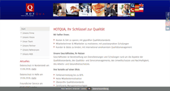 Desktop Screenshot of hotqua.de