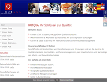 Tablet Screenshot of hotqua.de